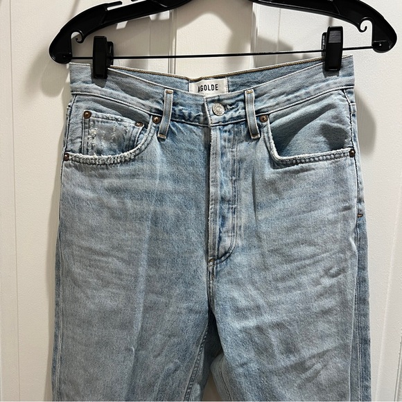 AGOLDE Riley High Rise Straight Crop Jean - Picture 5 of 8